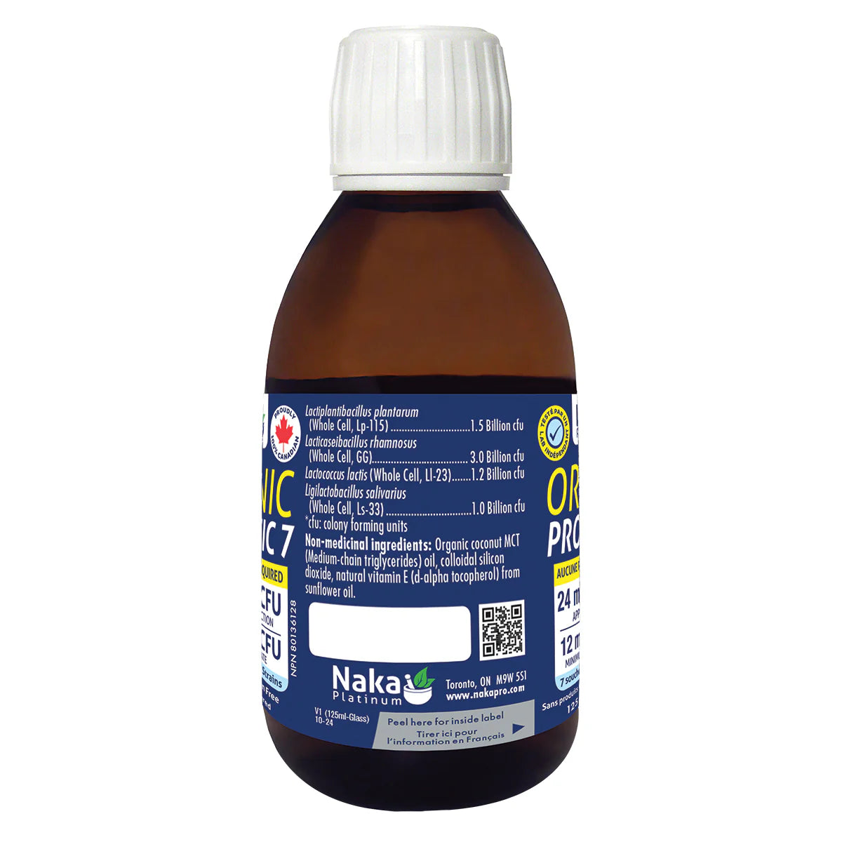 Naka Platinum Organic Probiotic 7 125ml