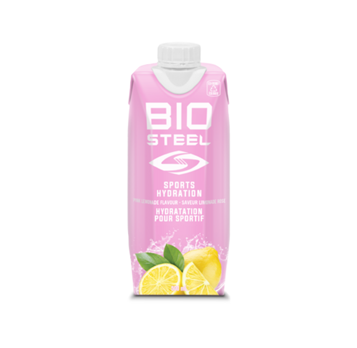 BioSteel Sports Ready to Drink Hydration Pink Lemonade 500ml (Single)