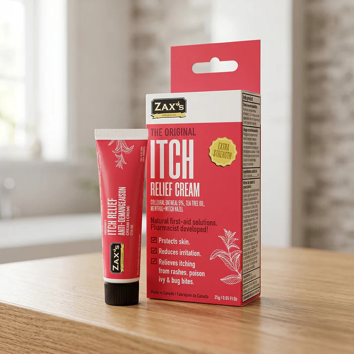 Zax's Original Itch Cream for Bug Bites, Rashes, Itching 28g