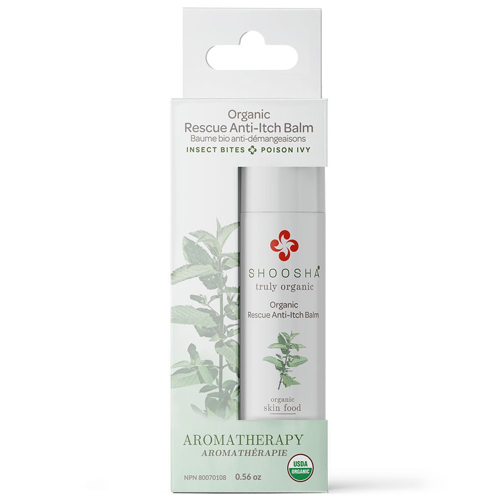 Shoosha Organic Rescue Anti-Itch Balm .56oz