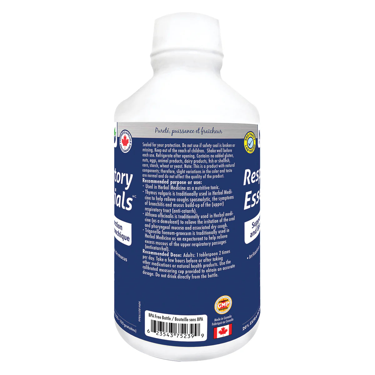 Naka Platinum Respiratory Essentials 600ml