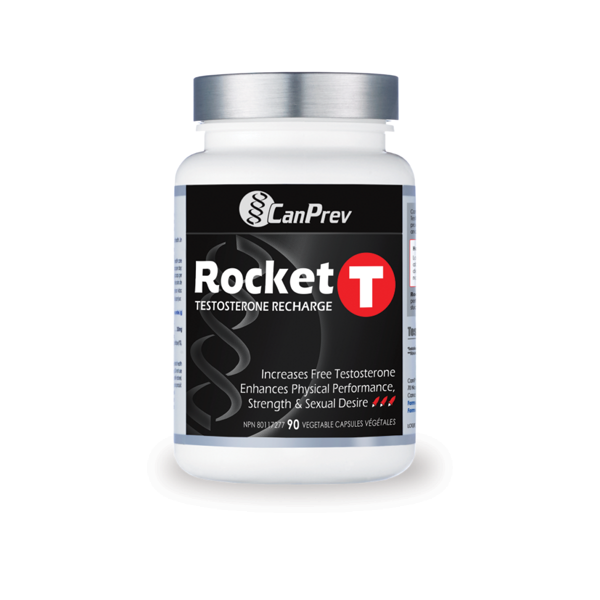 CanPrev Rocket T Testosterone Recharge 90 Capsules