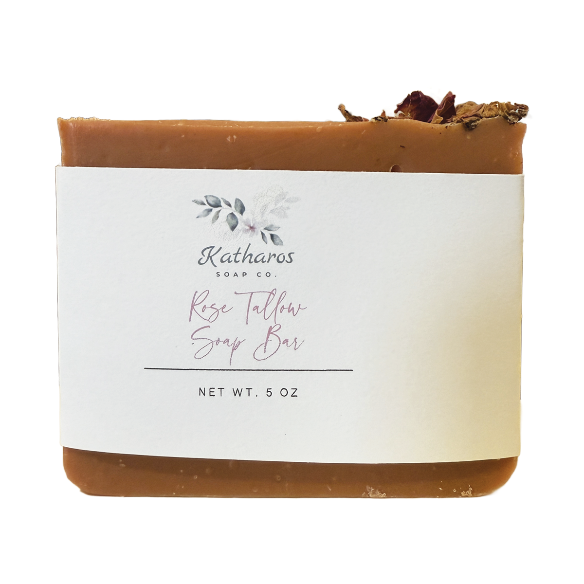 Katharos Soap Co. Rose Tallow Soap 5oz