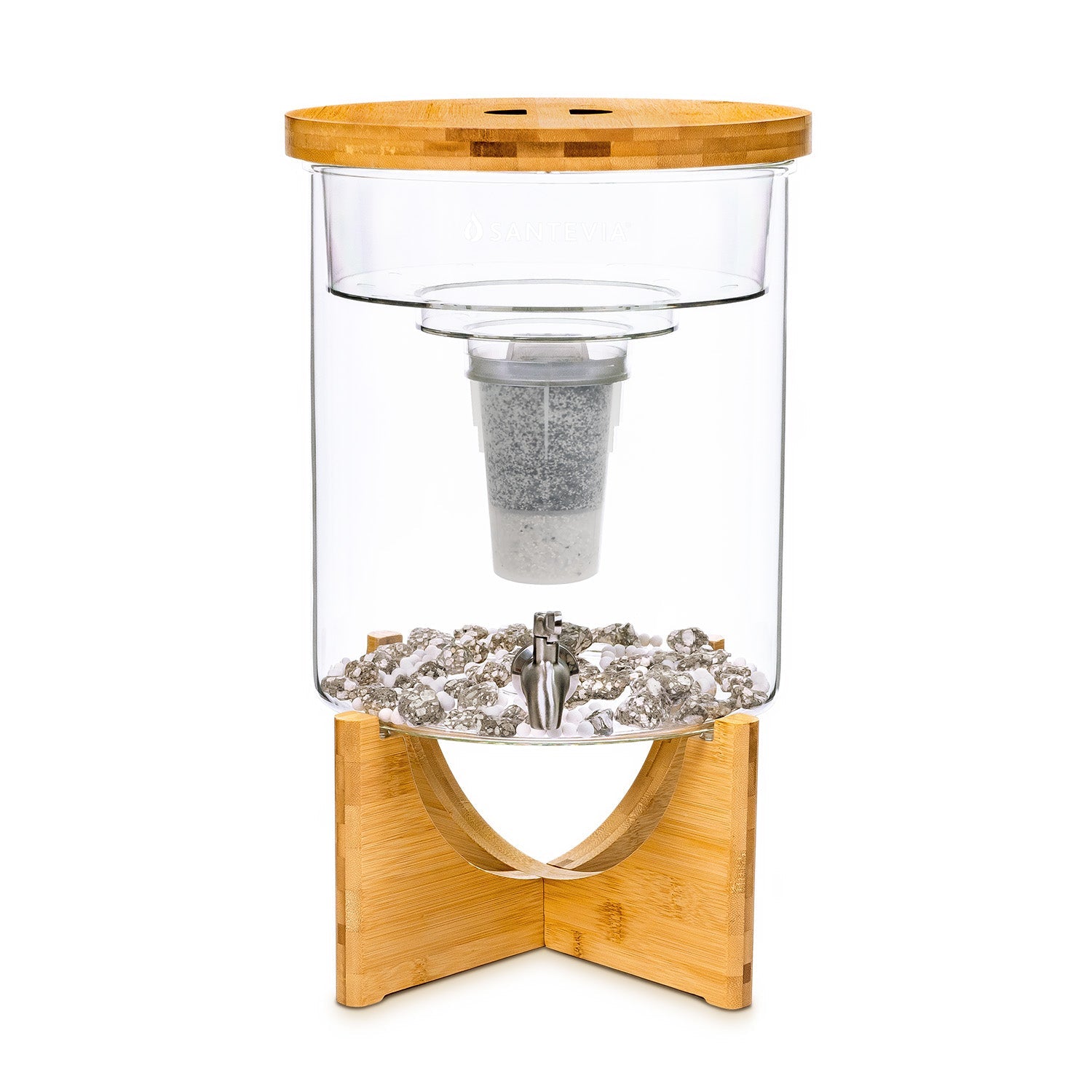 Santevia Glass Water System Counter Top Dispenser