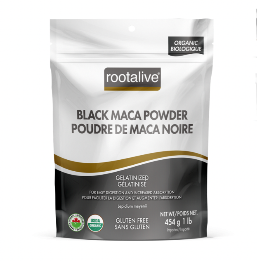 RootAlive Gelatinized Black Maca Powder 454g