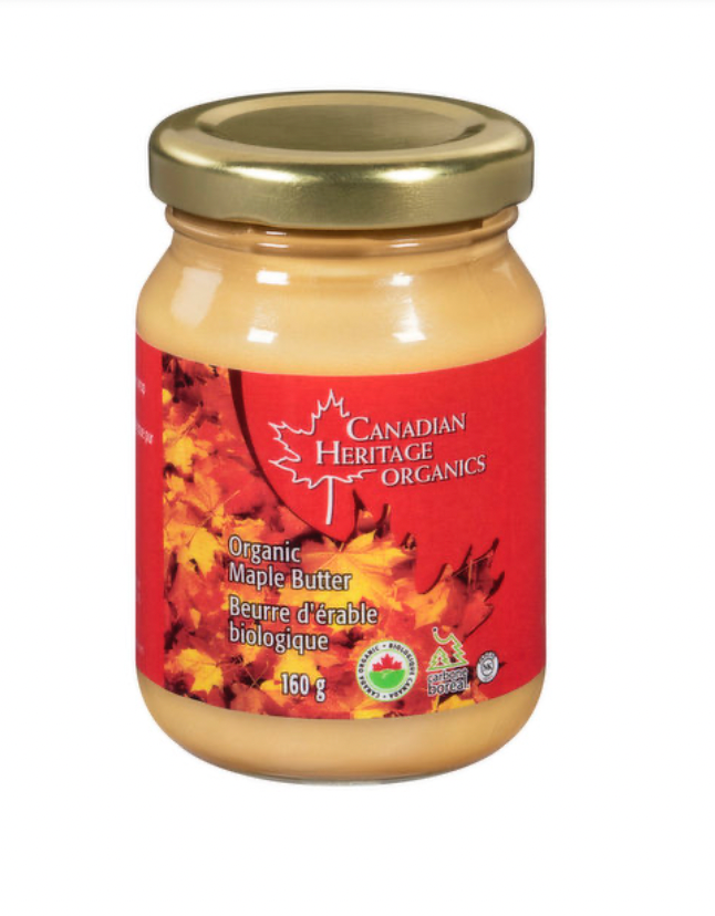 Canadian Heritage Organics Organic Maple Butter 160g