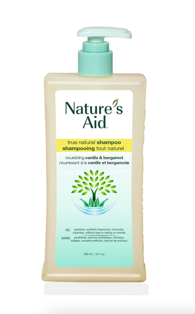 Nature's Aid Nourishing Vanilla & Bergamot Shampoo 360ml