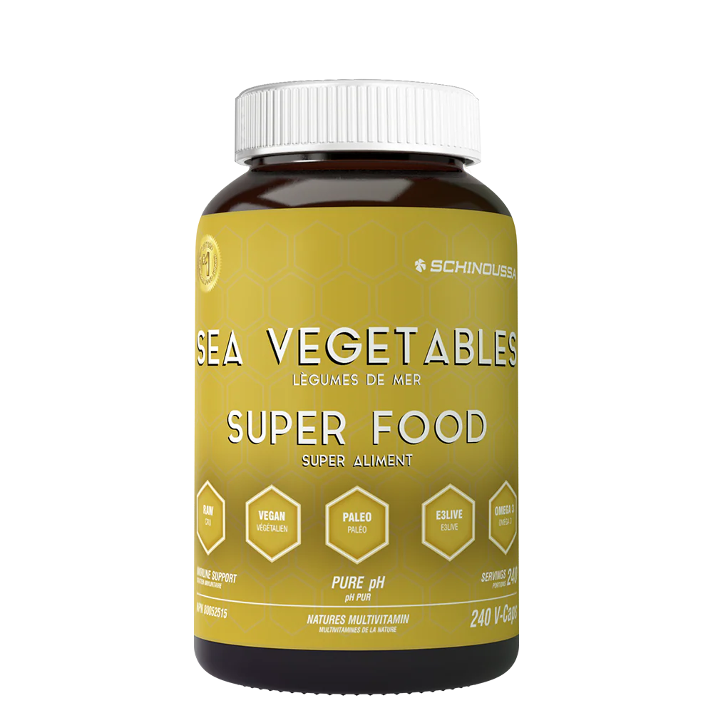 Schinoussa Sea Vegetable Super Food Gold 240 Vegetarian Capsules