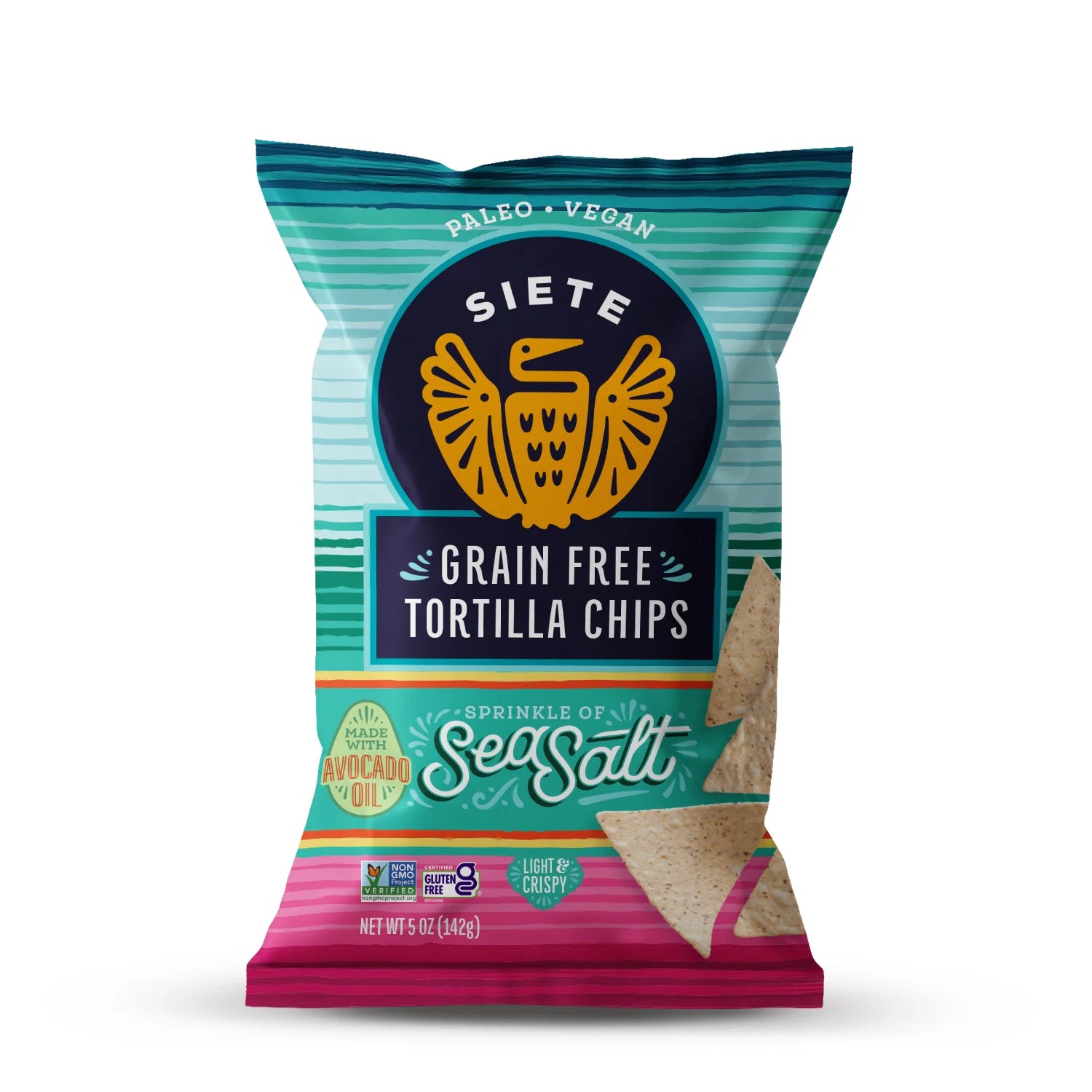Siete Grain-Free Sea Salt Tortilla Chips 142g