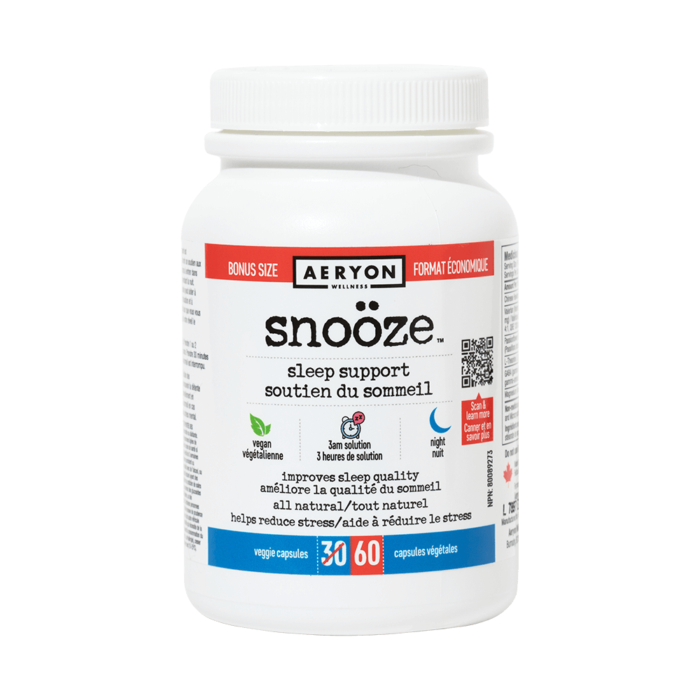 Aeryon Wellness Snooze BONUS 60 Vegetarian Capsules