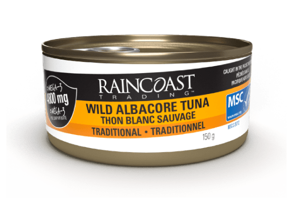 Raincoast Solid Wild Albacore Tuna 150g