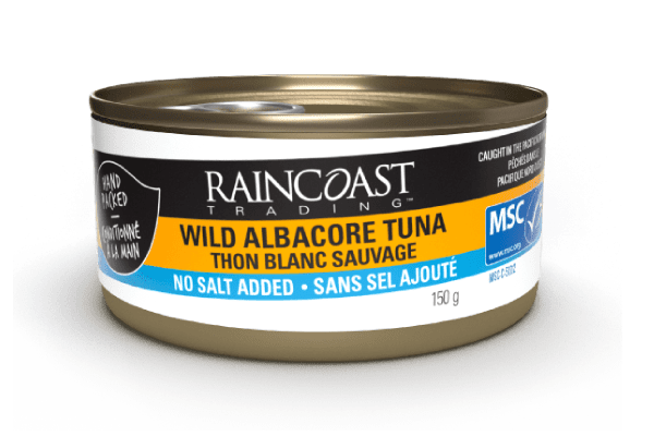 Raincoast Wild Albacore Tuna No Salt 150g