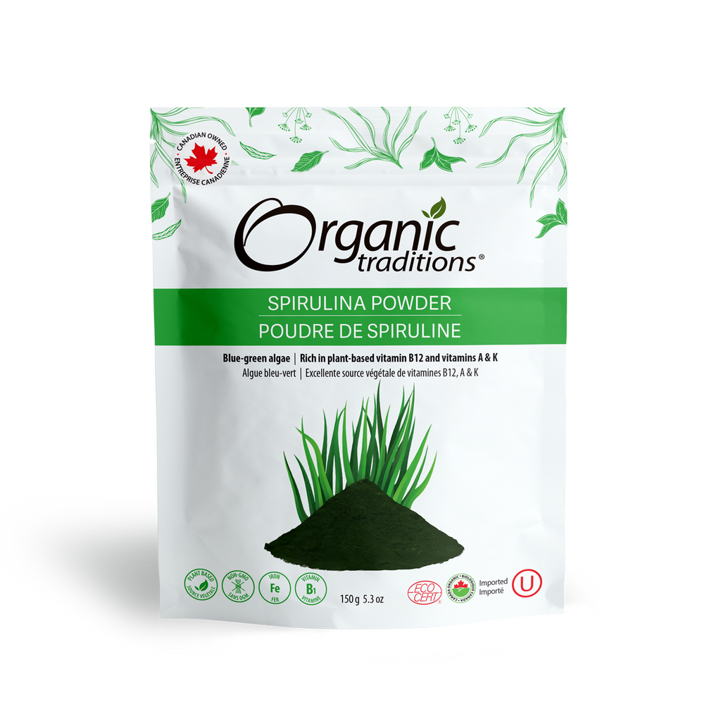 Organic Traditions Spirulina Powder 150g