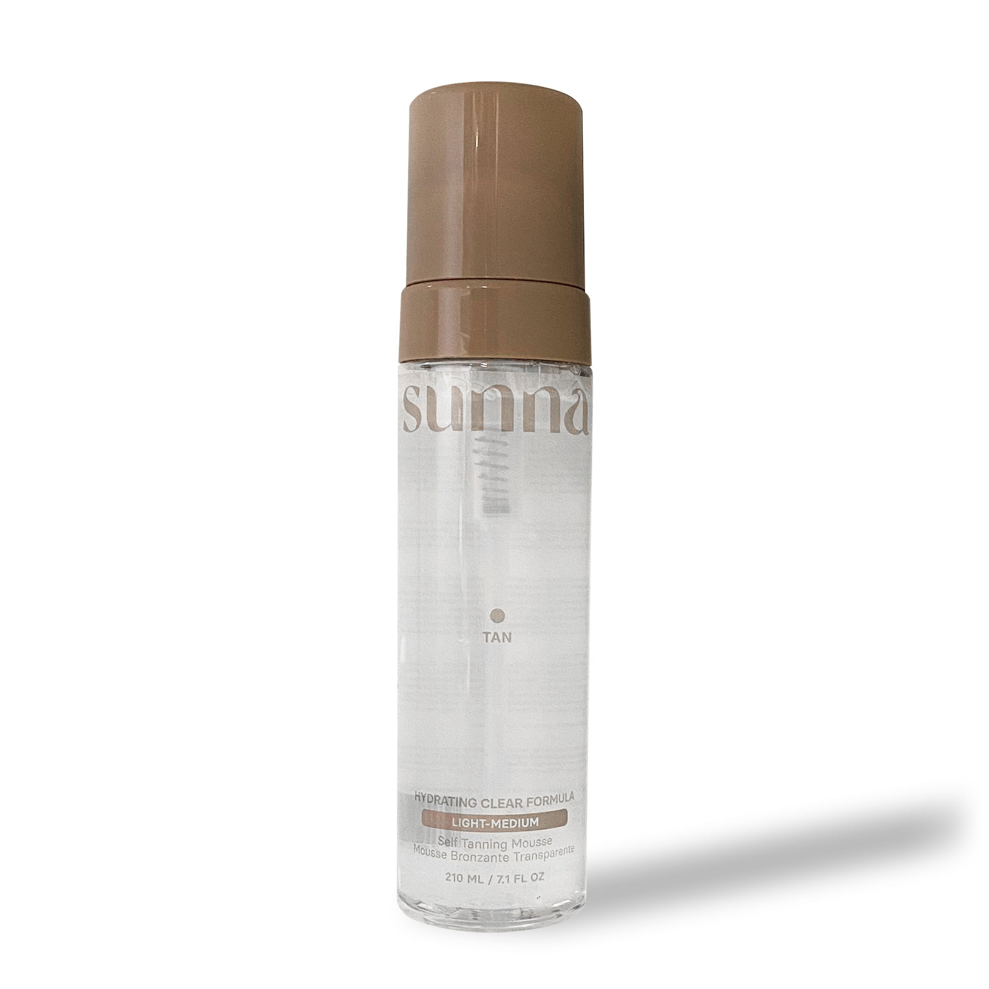 Sunna Natural Clear Tanning Mousse Light/Med 210ml