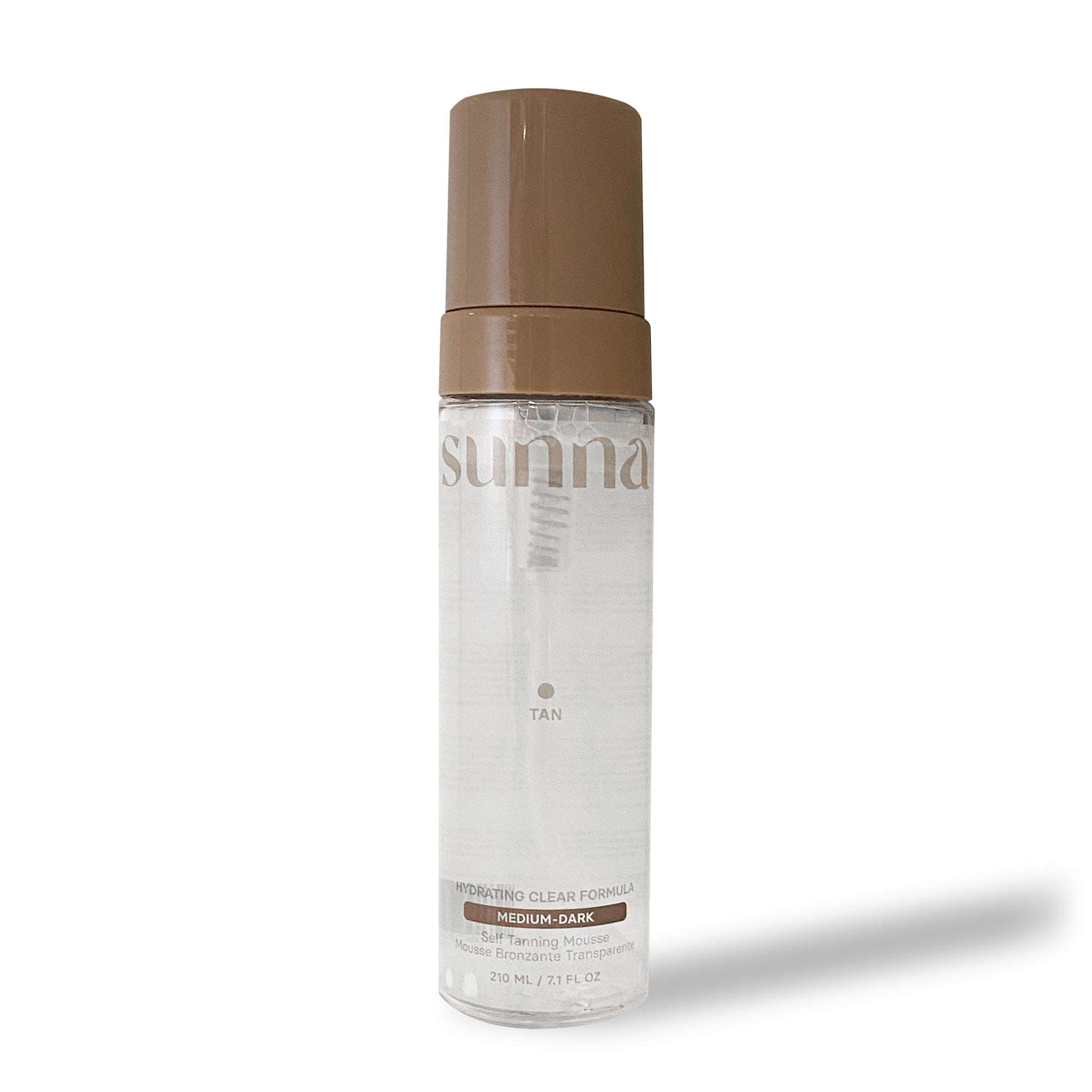 Sunna Natural Clear Tanning Mousse Med/Dark 210ml
