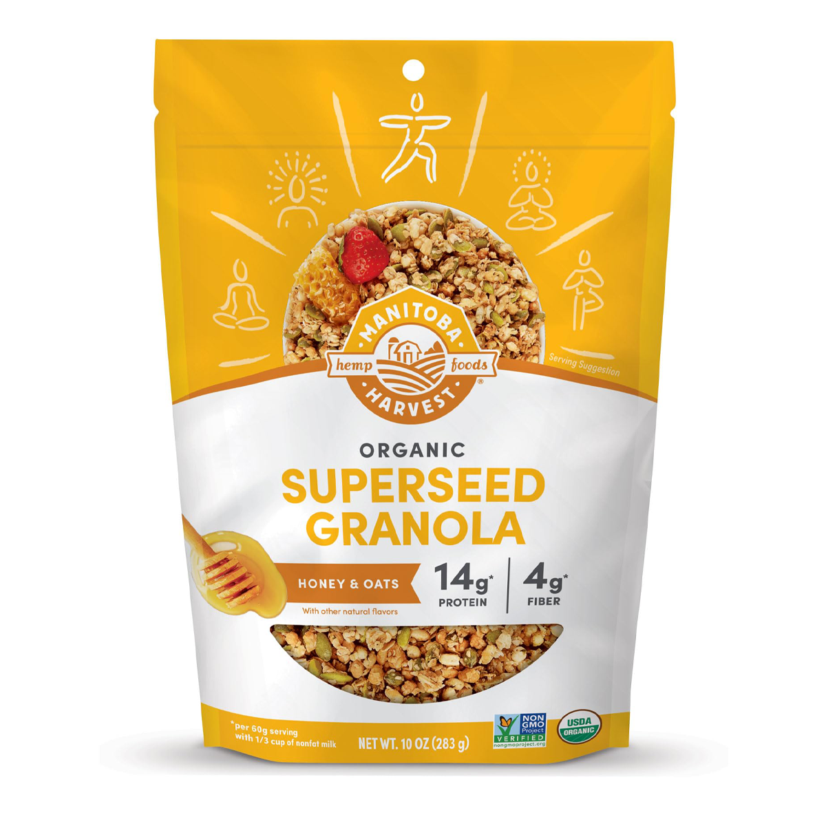Manitoba Harvest Superseed Granola Honey and Oats 283g