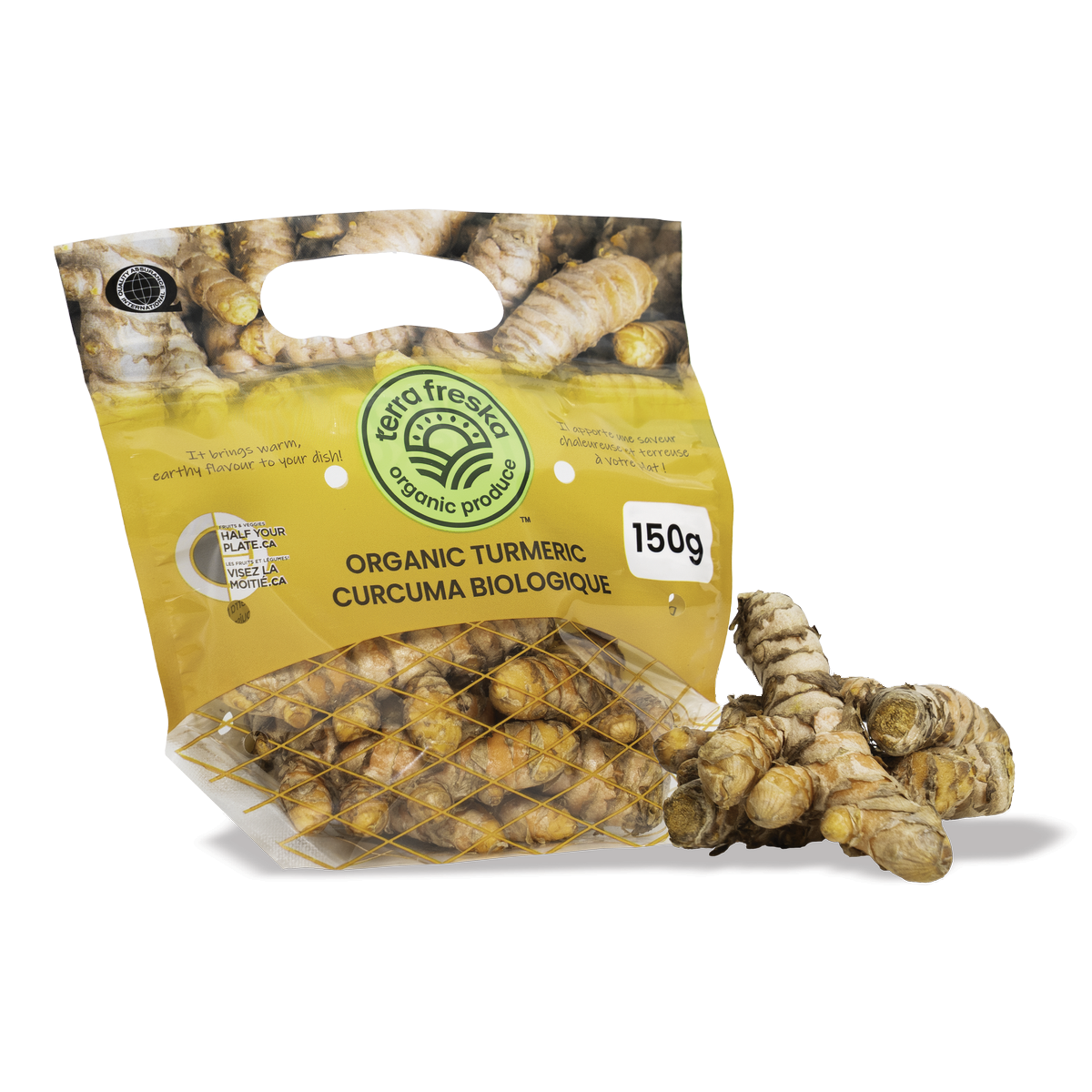 Terra Freska Organic Turmeric Root 150g