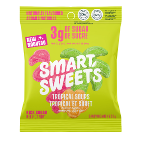 Smart Sweets Tropical Sours Gummy Candy 50g