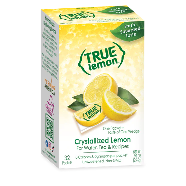 True Lemon Crystallized Lemon Packet (32 Packets) 26g