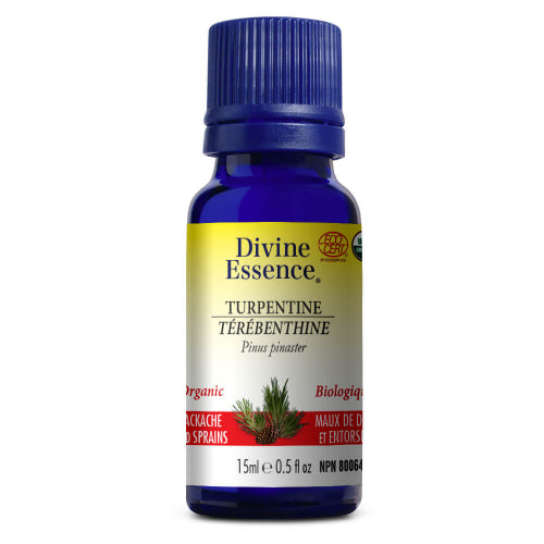 Divine Essence Organic Turpentine Essential Oil 15ml