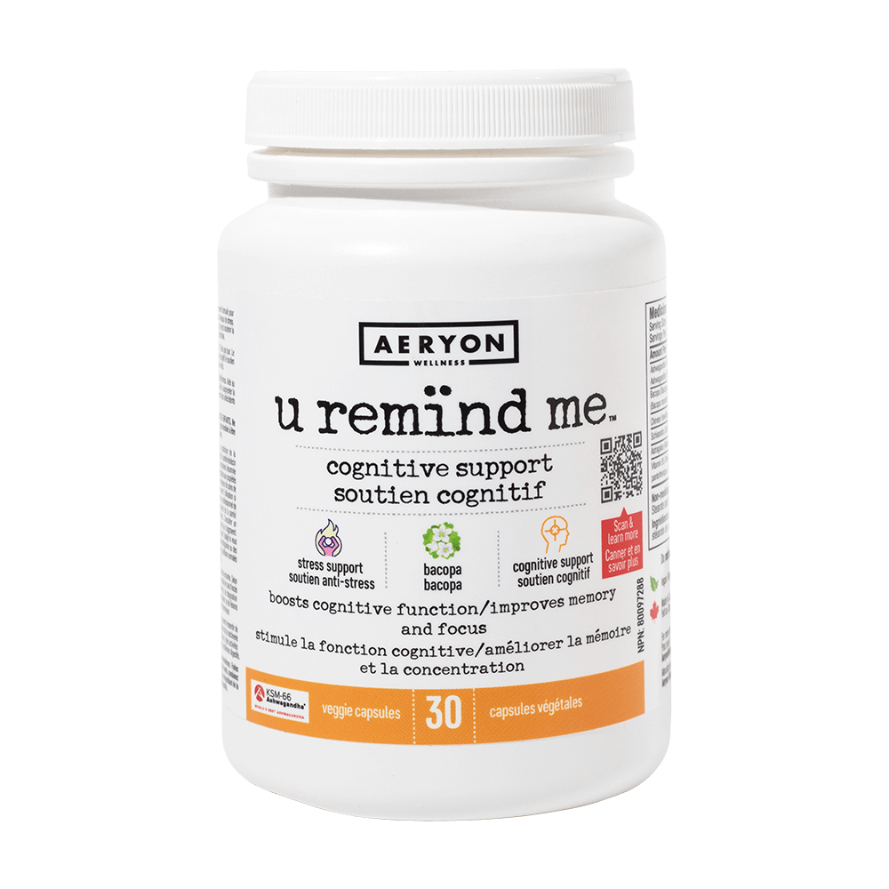 Aeryon Wellness U Remind Me 30 Vegetarian Capsules