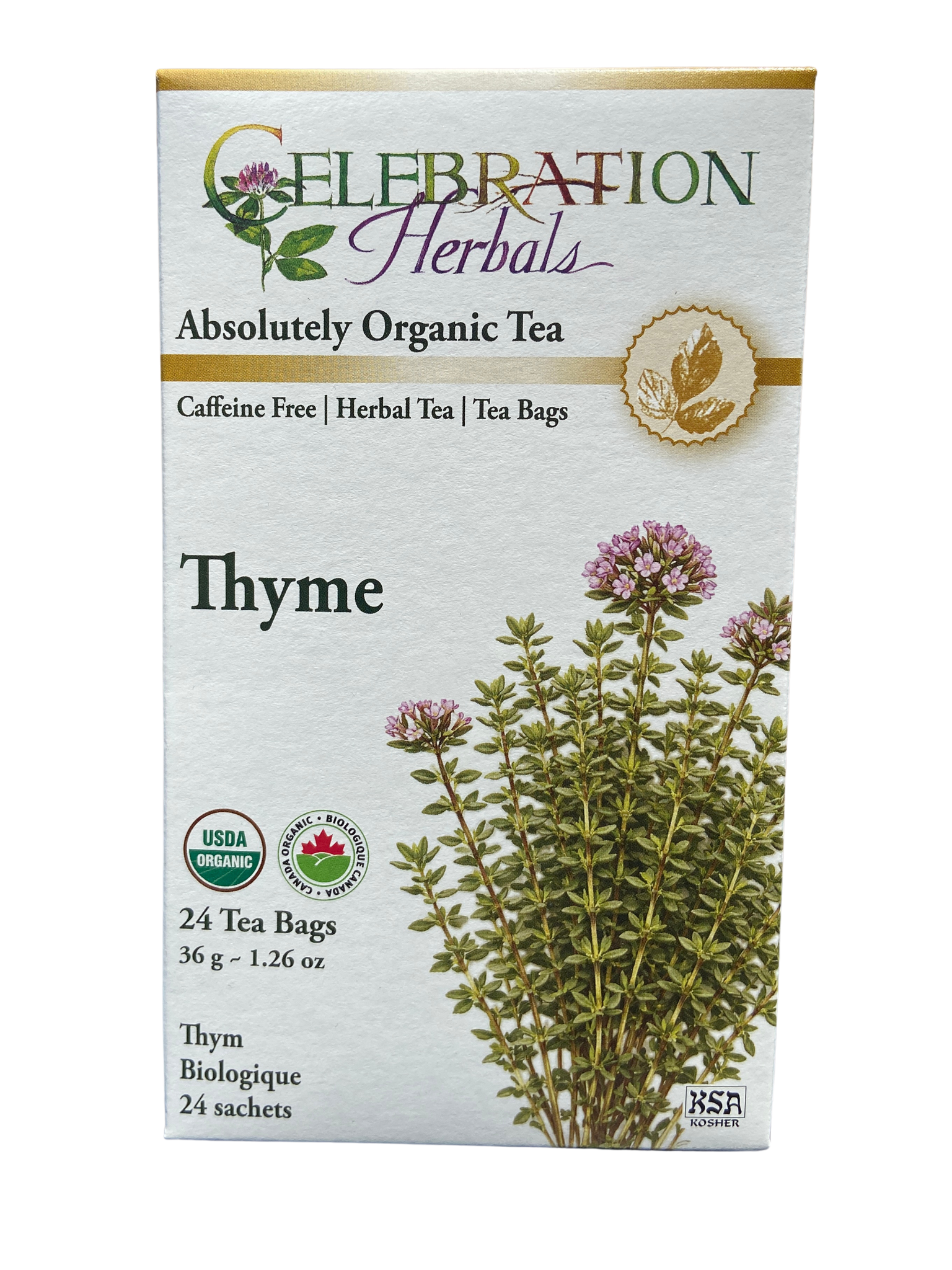 Celebration Herbals Thyme Tea 24 Tea Bags