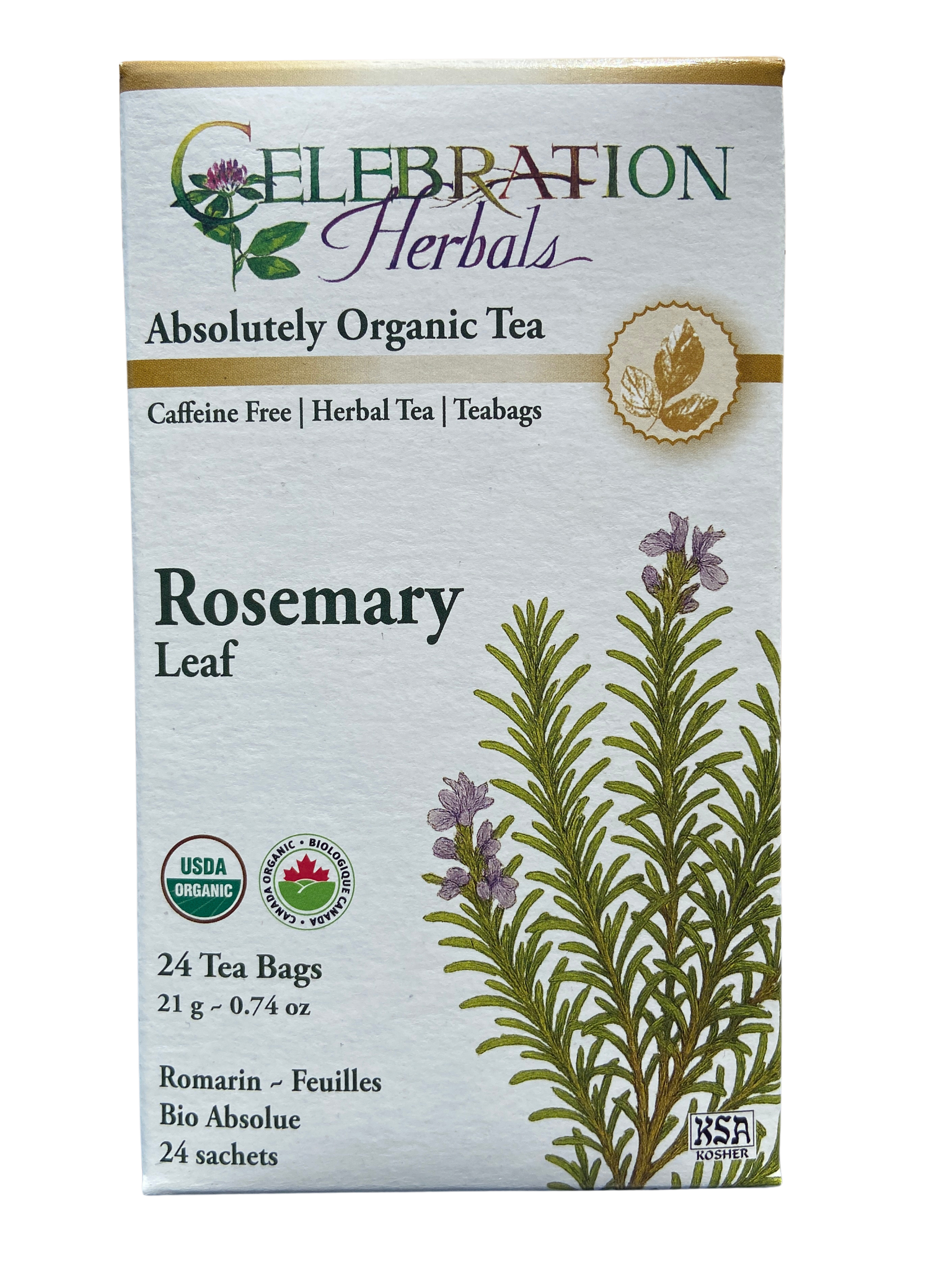 Celebration Herbals Rosemary Leaf Organic 24 Tea Bags
