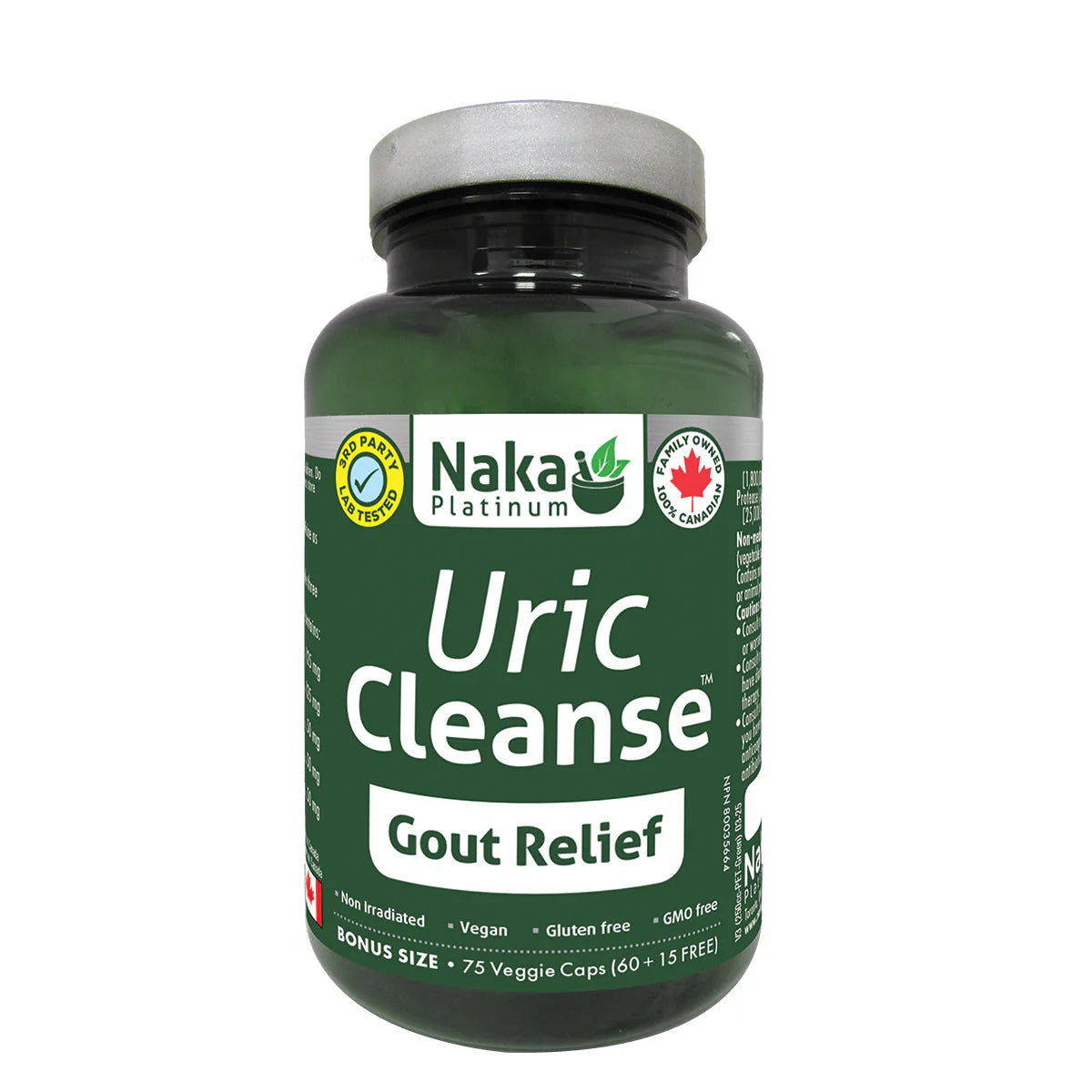 Naka Uric Cleanse 75 Capsules