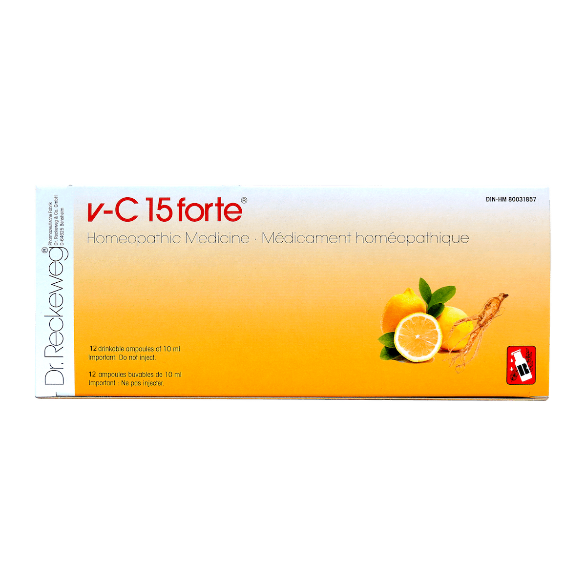 Dr. Reckeweg V -C15 Forte 12 Ampoules of 10ml