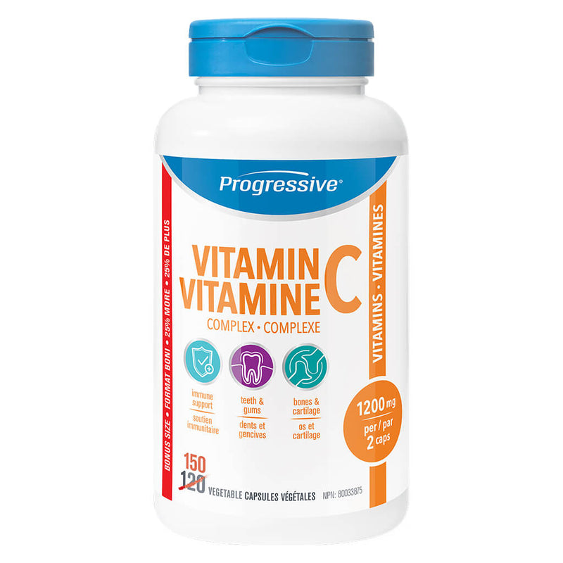 Progressive Vitamin C Complex BONUS 150 Capsules