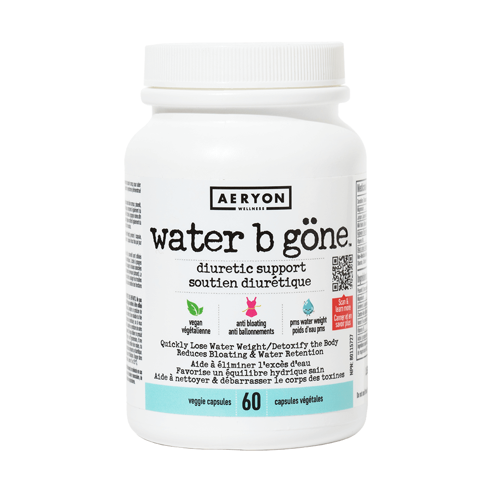 Aeryon Wellness Water B Gone 60 Vegetarian Capsules