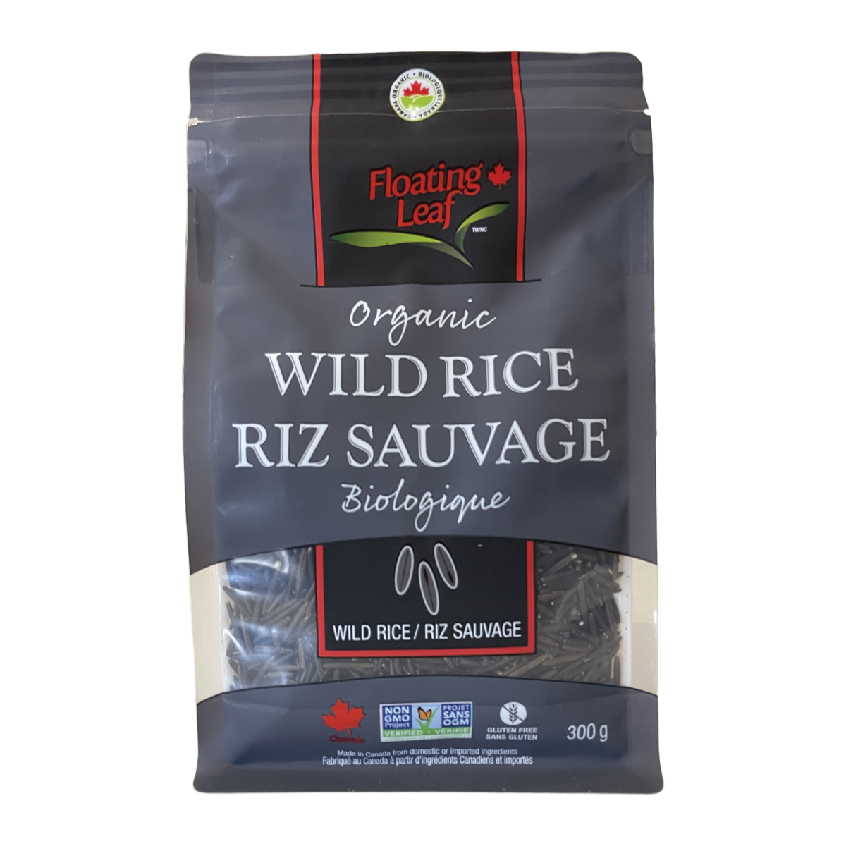 Floating Leaf Organic Canadian Wild Rice 300g