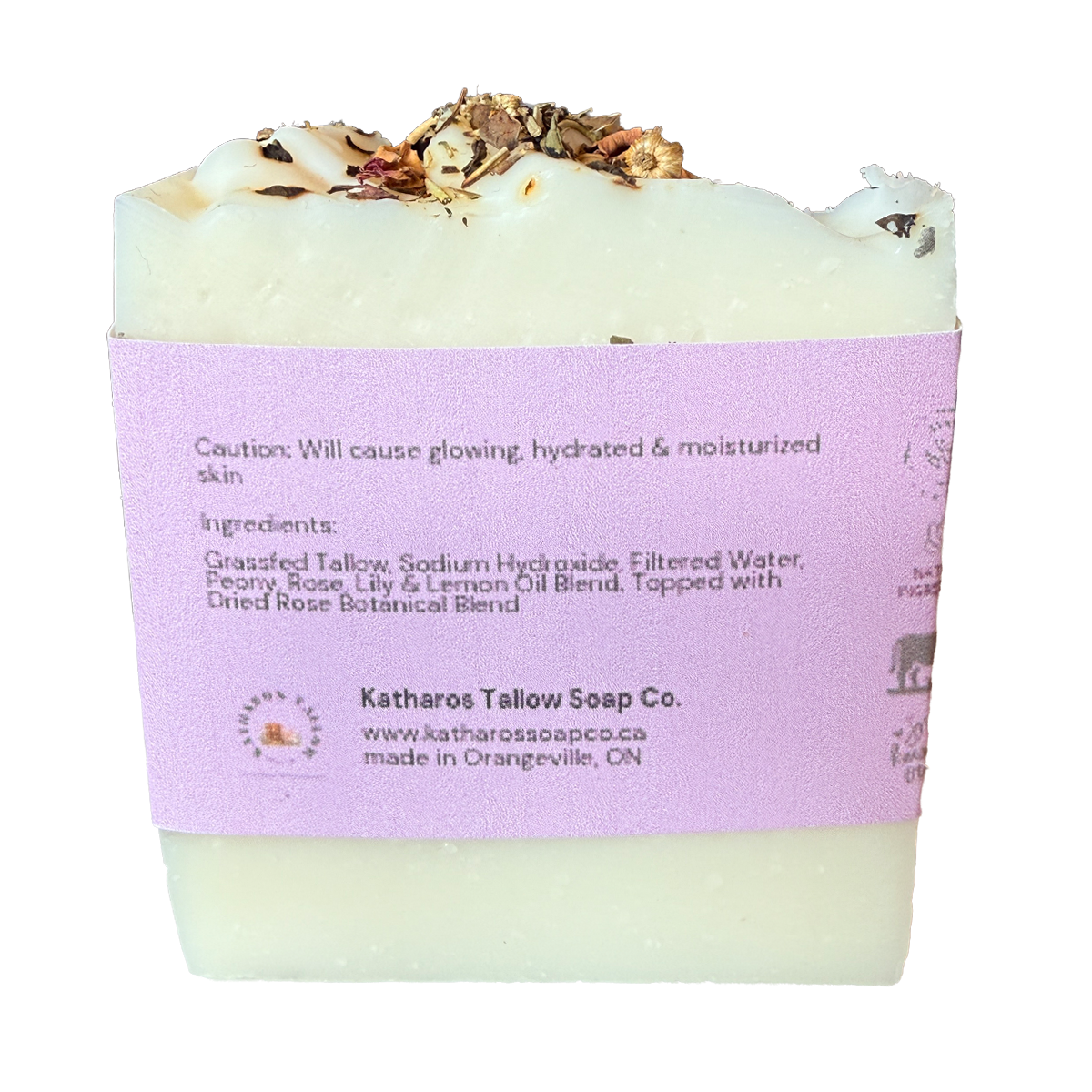 Katharos Soap Co. Wildflower Tallow Soap 4.5oz
