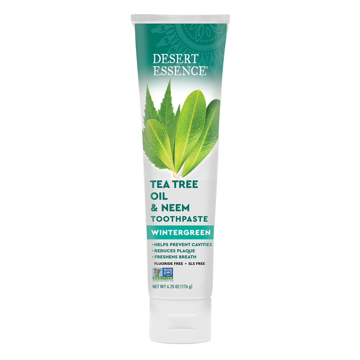 Desert Essence Wintergreen & Neem Tea Tree Toothpaste 130ml
