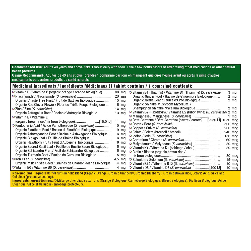 MegaFood Women Over 40 One Daily Bonus 72 Tablets