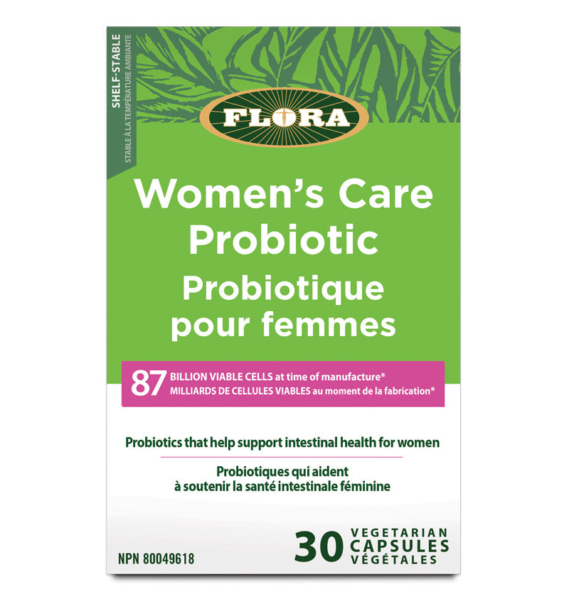 Flora Women's Care Probiotic 87 Billion 30 Vegetarian Capsules