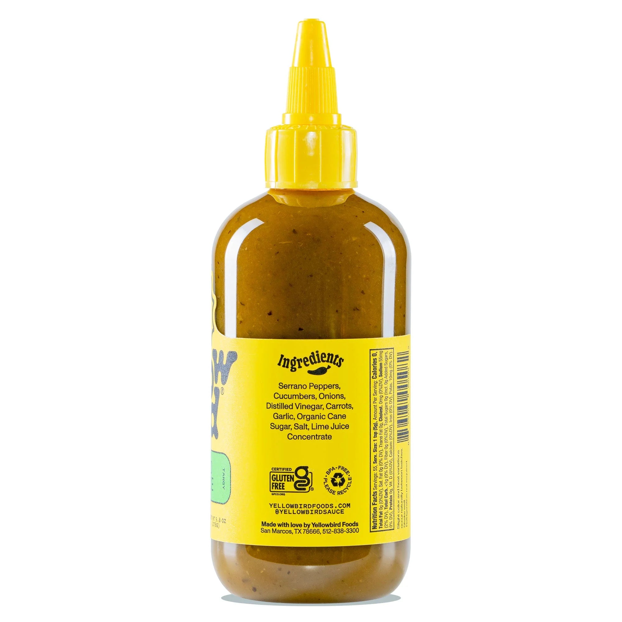 Yellowbird Serrano Hot Sauce 175mL