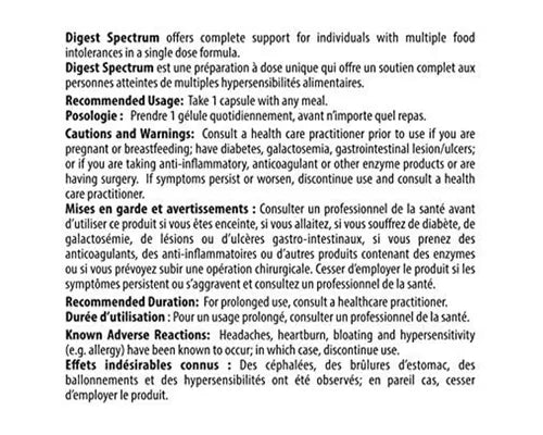 Enzymedica Digest Spectrum 120 Capsules