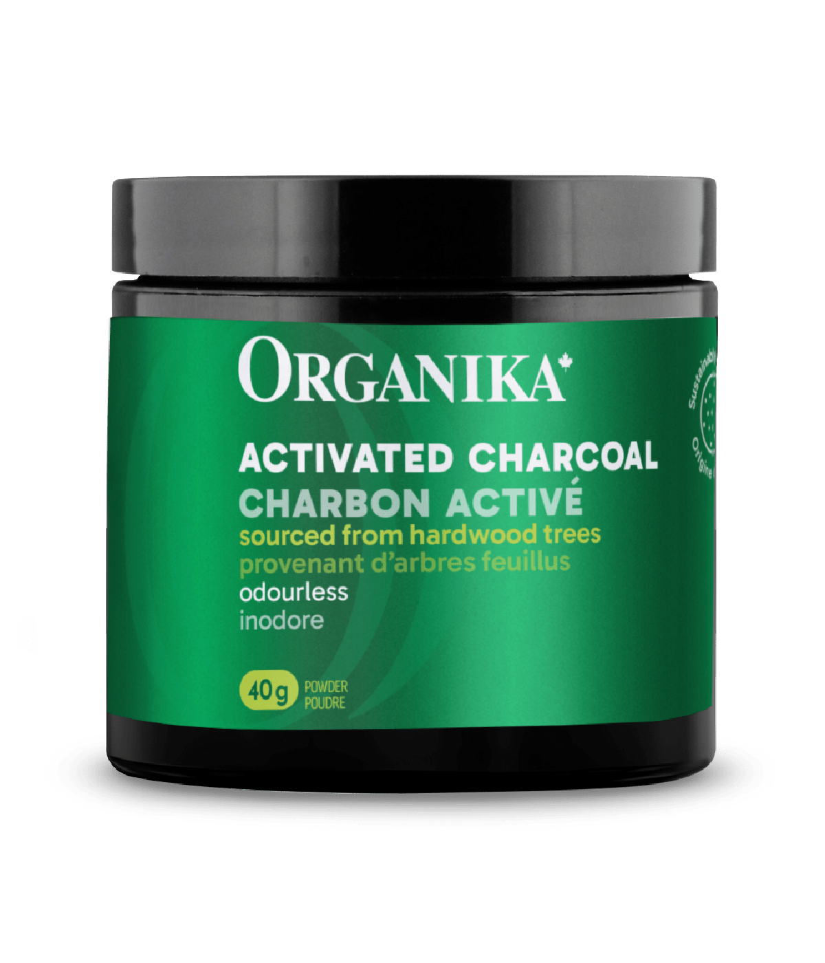 Organika Activated Charcoal Powder 40g