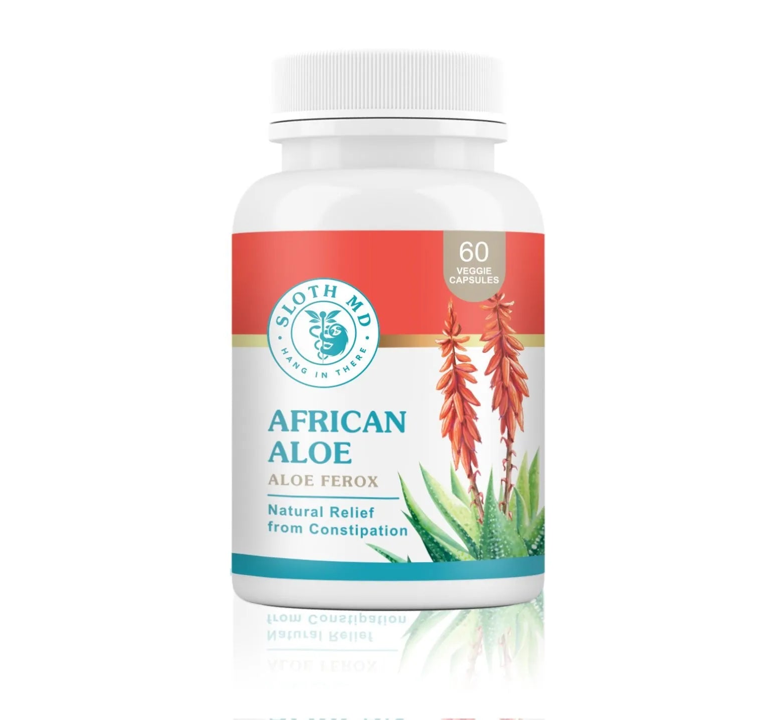 Sloth MD Cape Aloe Ferox 60 Vegetarian Capsules