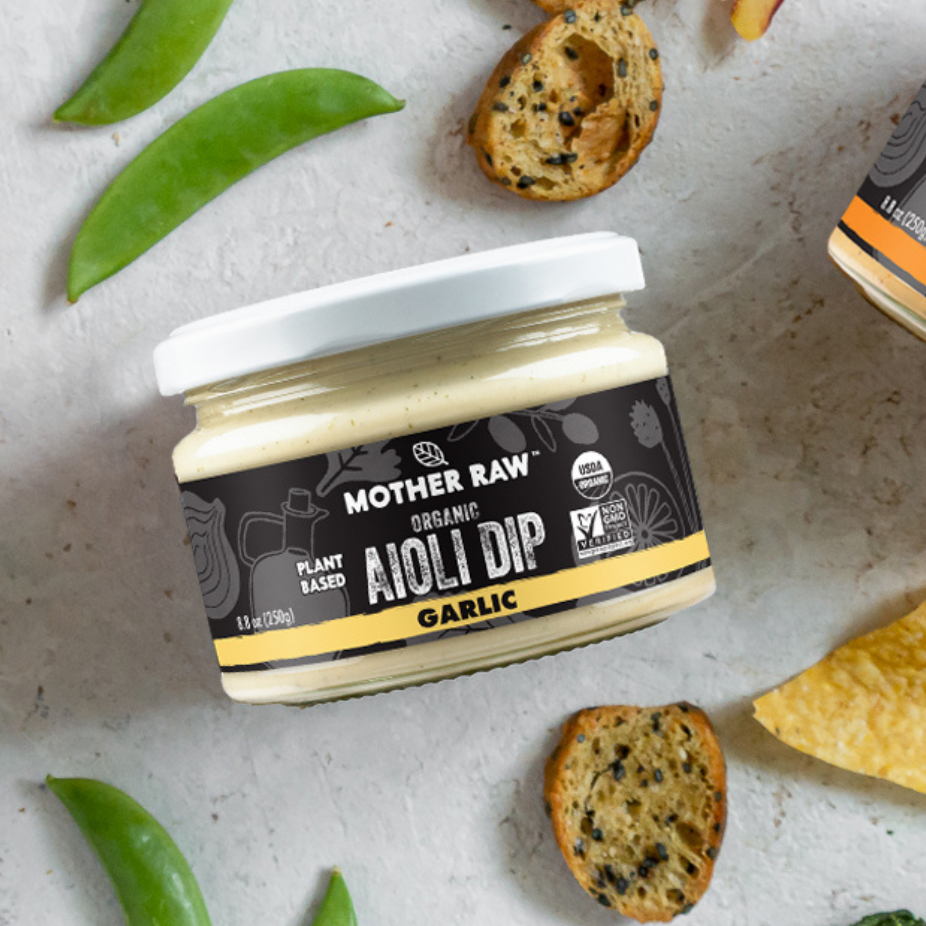 Mother Raw Garlic Aioli Dip 250g