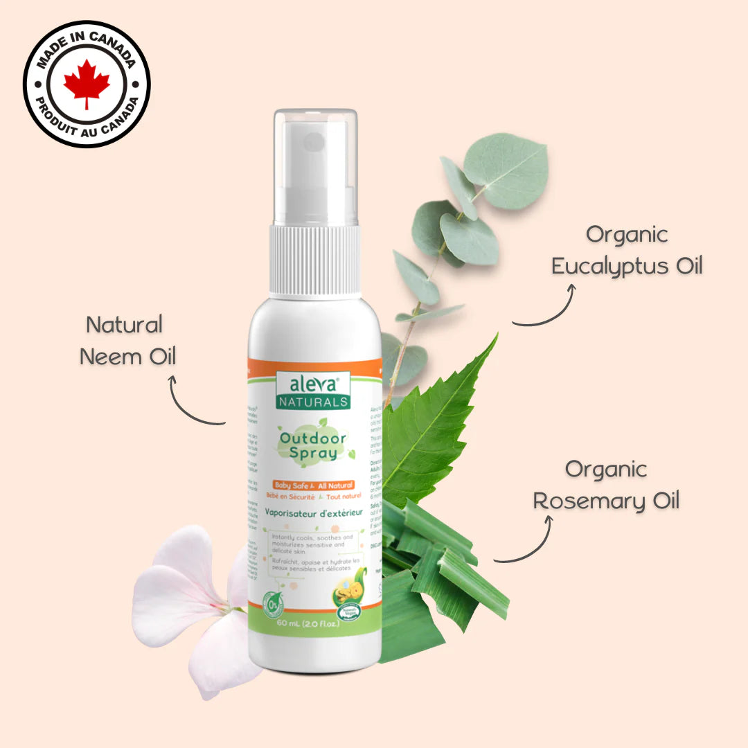 Aleva Naturals Outdoor Spray Baby Safe 60ml