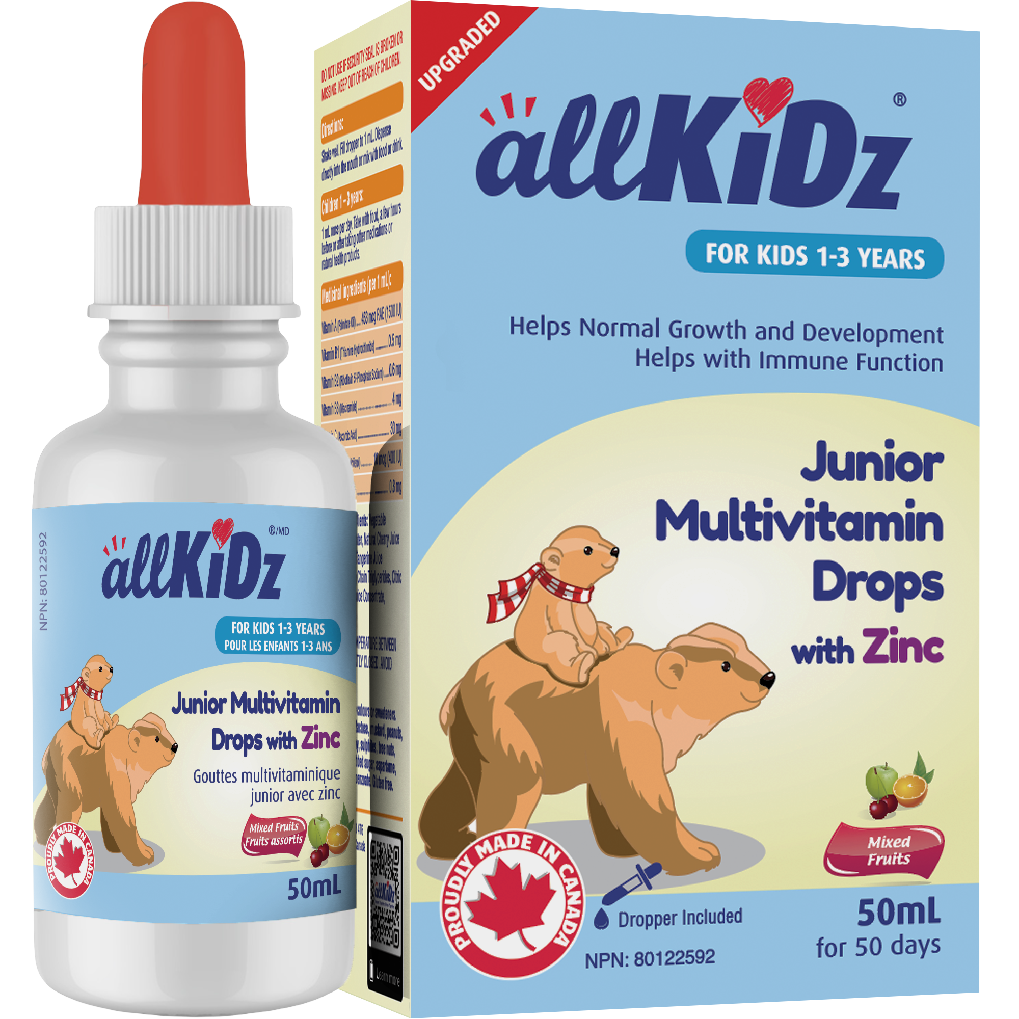 AllKidz Junior Multivitamin Drops 50ml