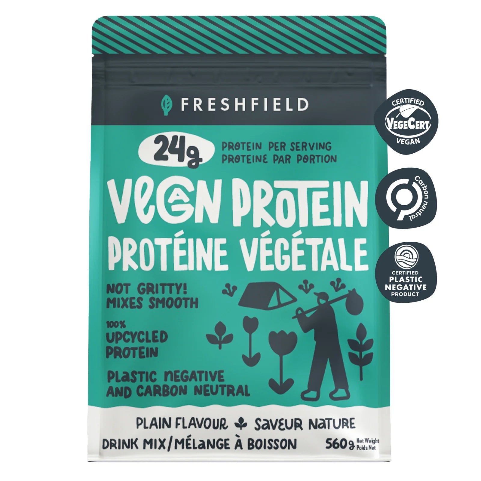 Freshfield Vegan Protein Barley Plain Unflavoured 560g