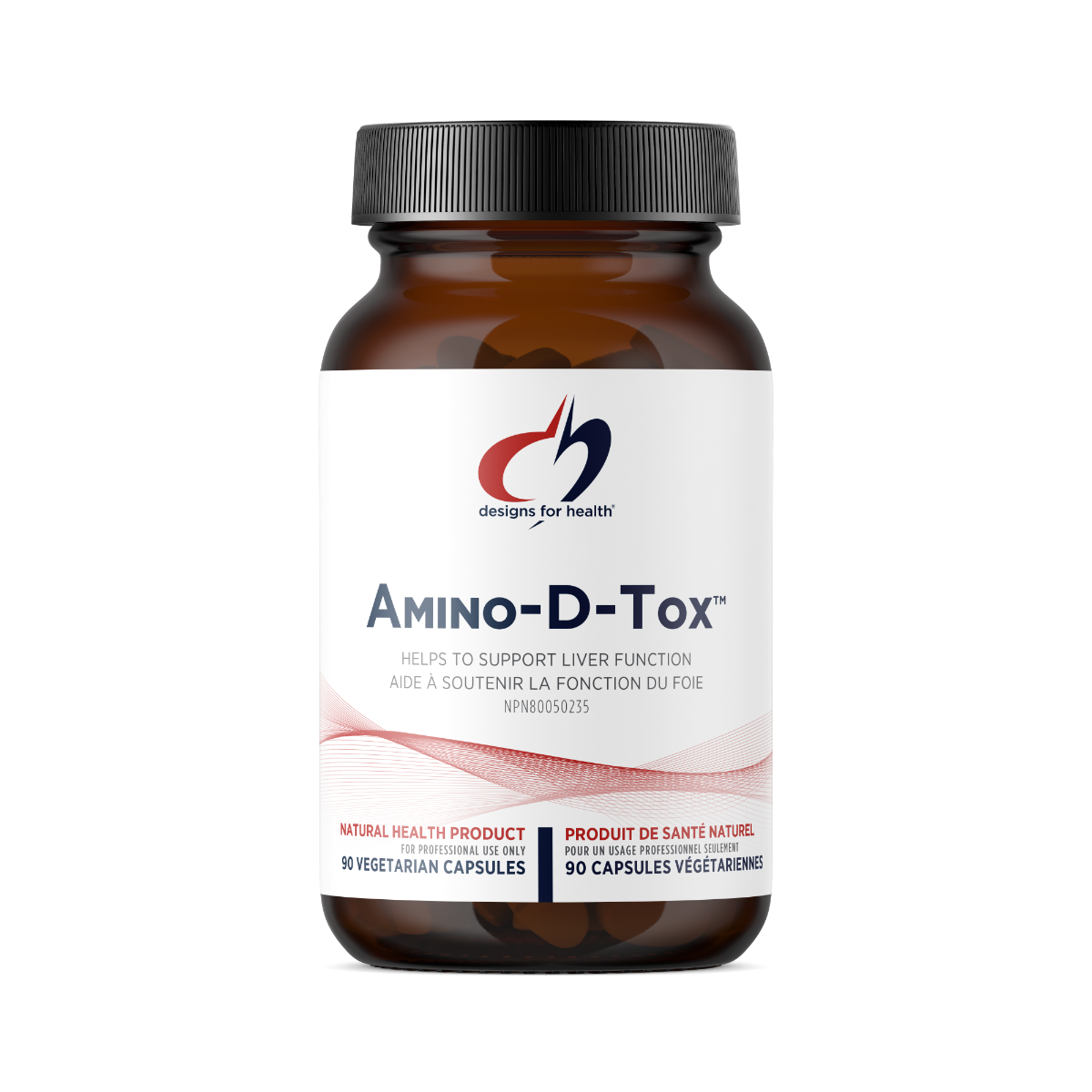 Designs for Health Amino-D-Tox 90 Vegetarian Capsules