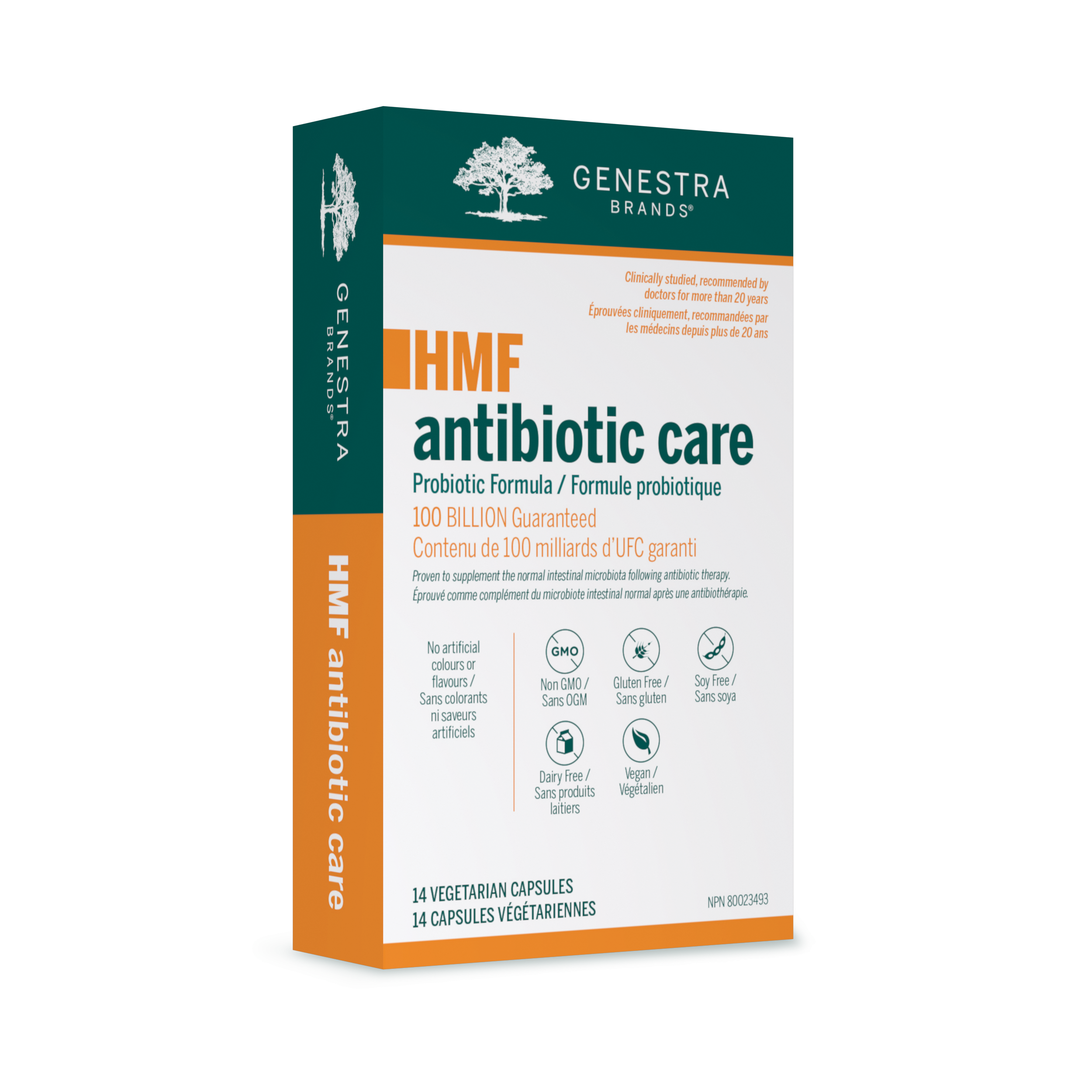 Genestra HMF Antibiotic Care 14 Vegetarian Capsules