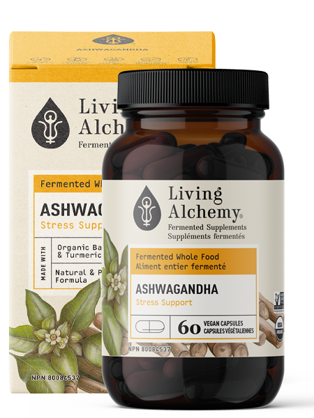 Living Alchemy Ashwagandha Alive 60 Vegetarian Capsules