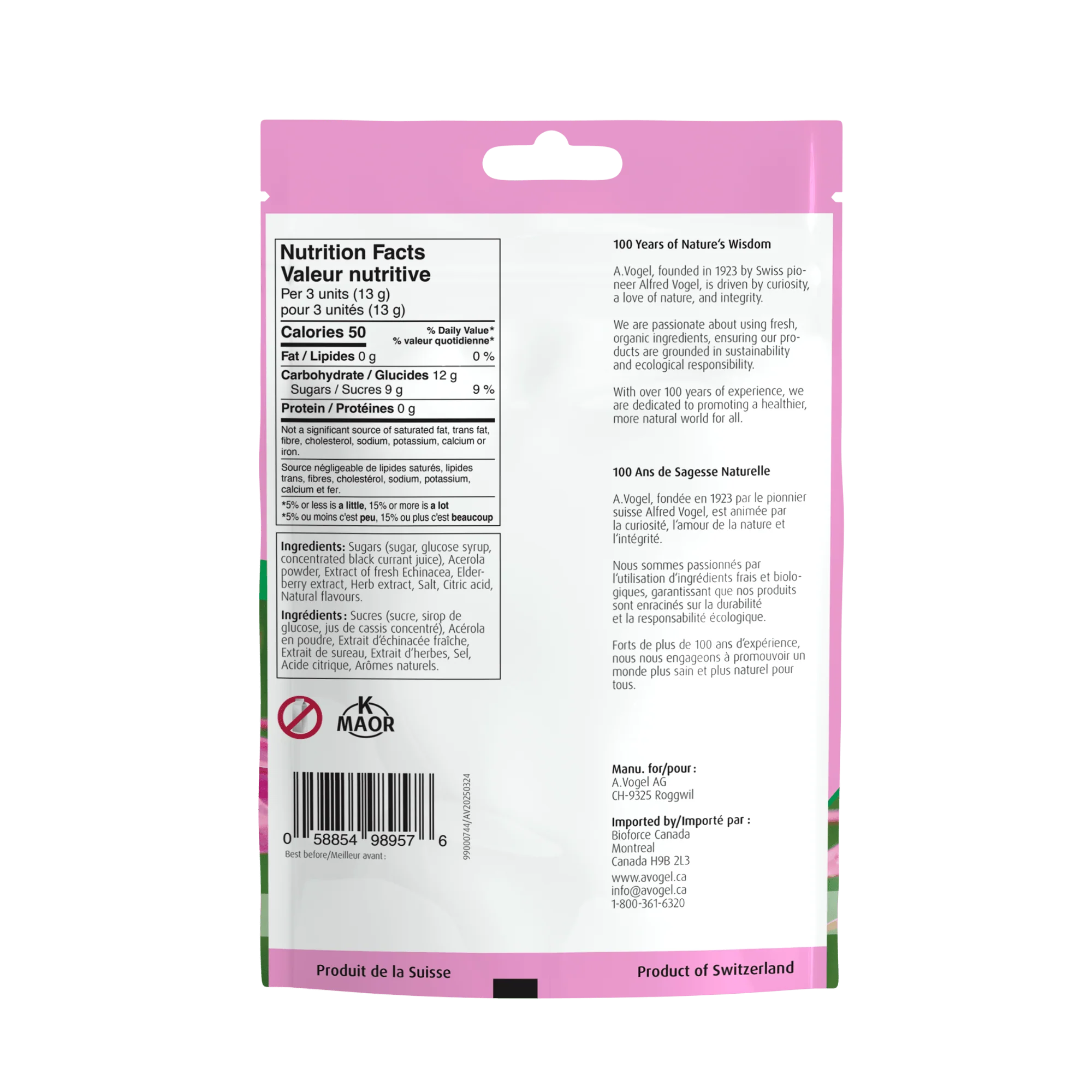 A. Vogel Echinacea Lozenges 75g