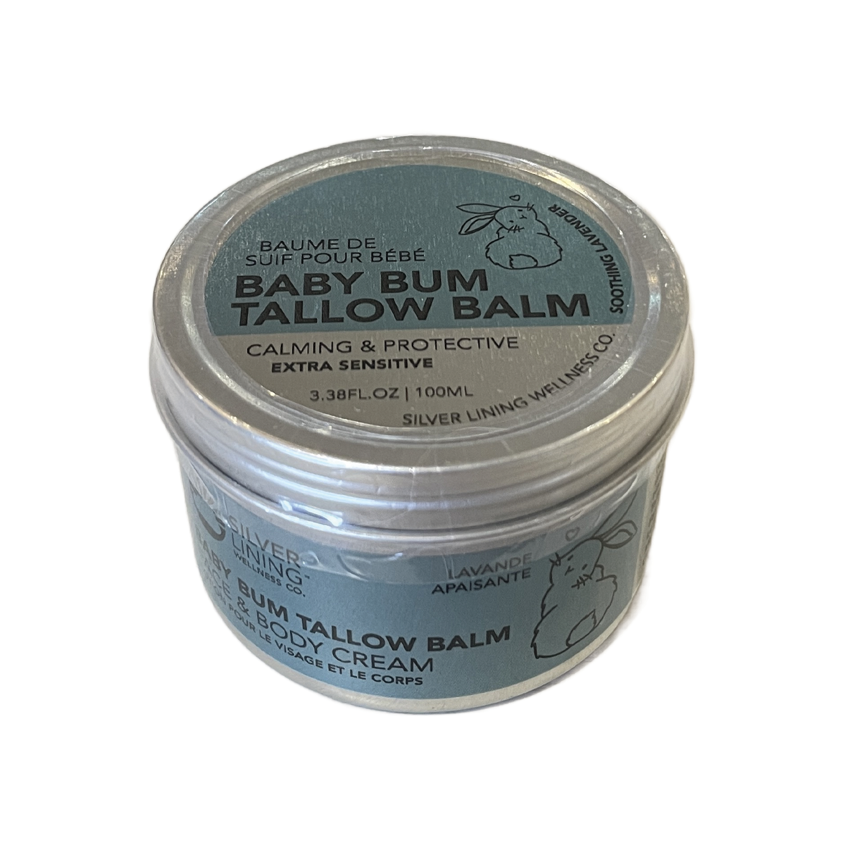 Silver Lining Baby Bum Whipped Tallow Balm 100ml