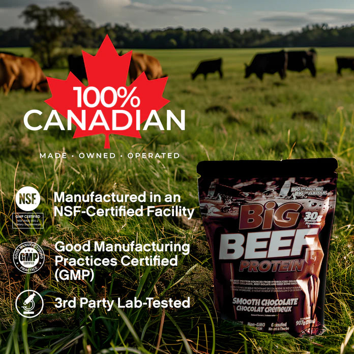 Confident Sports Big Beef Smooth Chocolate Protein 907g